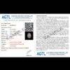 Certificate of Authenticity from AGTL