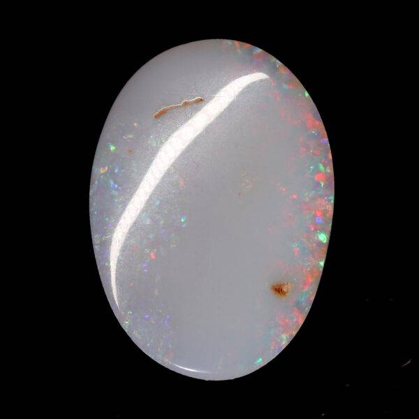 Natural Certified White Australian Fire Opal - 4.00 Ratti