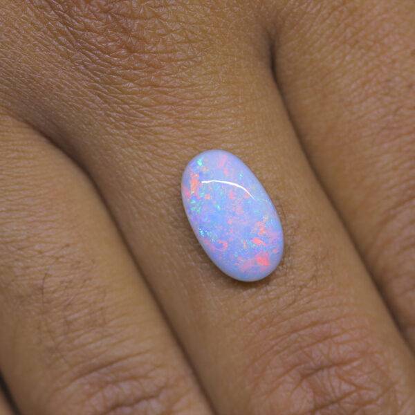 Natural White Australian Fire Opal - 4.50 Ratti