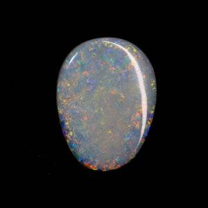 Certified White Australian Fire Opal - 4.00 Ratti