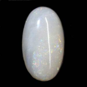 Australian Certified White Fire Opal gemstone - 4.50 Ratti