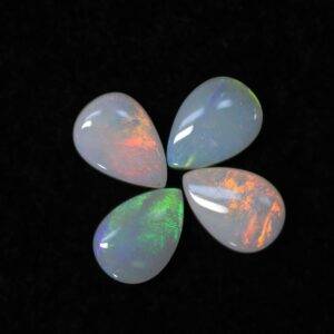 Australian Fire Opal - 7x10 mm Pear