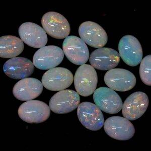 Australian Fire Opal - 5x7 mm Oval